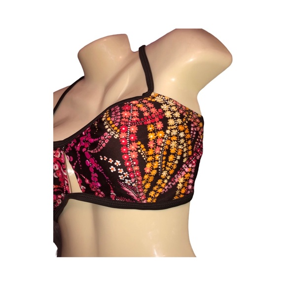 Women's Floral Cutout Bralette - Picture 3 of 8